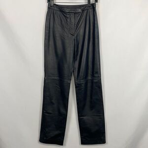 Loft Vintage Black Leather Pants